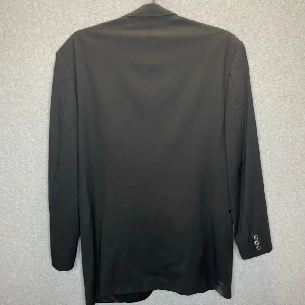VTG Hugo Boss Baker Jazz Tuxedo Black Blazer Sports Jacket